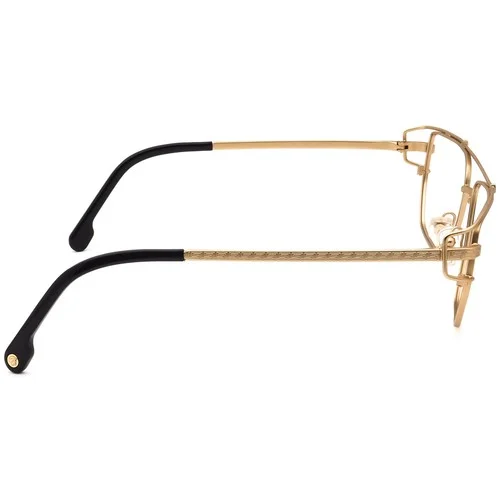Versace Eyeglasses MOD. 1257 1410 Matte Gold Pilot Metal Frame Italy 55[]15 140 4