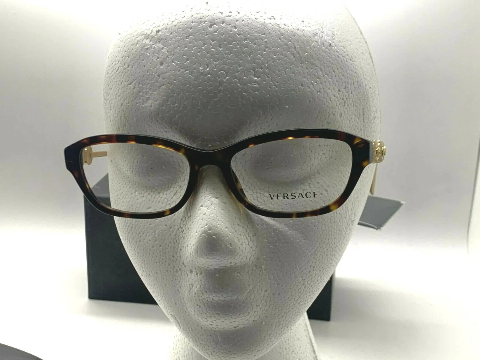 Versace Eyeglasses MOD. 3279 108 HAVANA/GOLD 54-17-135MM NIB ITALY 4