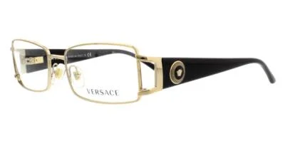 VERSACE Eyeglasses VE 1163M 1252 Pale Gold 52-16-130 Brand New
