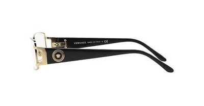 VERSACE Eyeglasses VE 1163M 1252 Pale Gold 52-16-130 Brand New 4