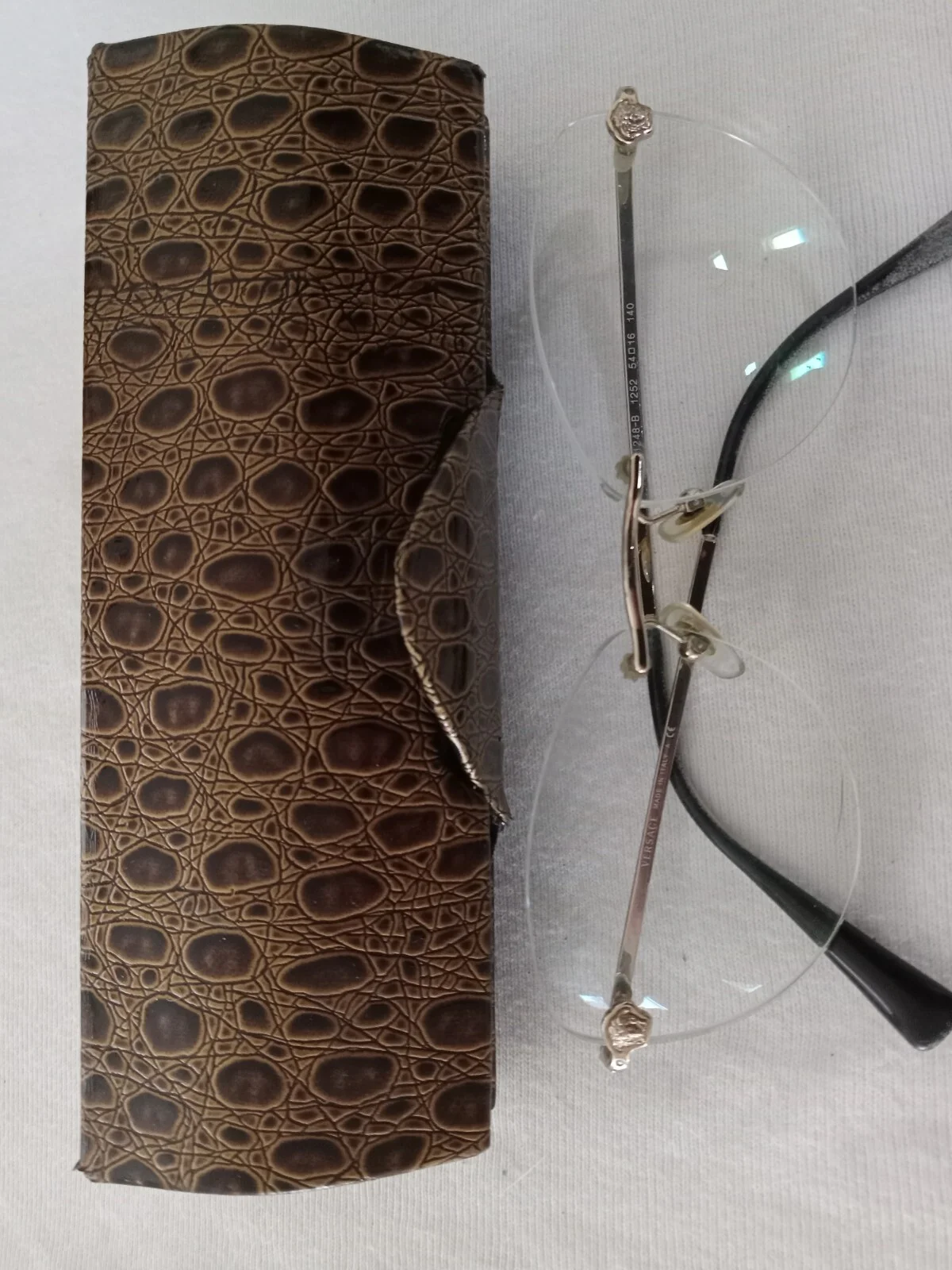 Versace Eyeglasses VE 1248B 1252 Copper, Size 54-16-140 Frames 3
