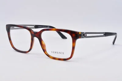 Versace Eyeglasses VE 3218 879 Blonde Havana, Size 55-17-145