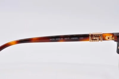 Versace Eyeglasses VE 3233B 5217 Havana, Size 49-20-140 4