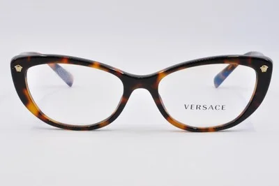 Versace Eyeglasses VE 3258 5267 Havana, Size 51-16-140 2