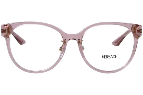 Versace Eyeglasses VE 3302 D Asian fit 5322 Transparent Pink 2