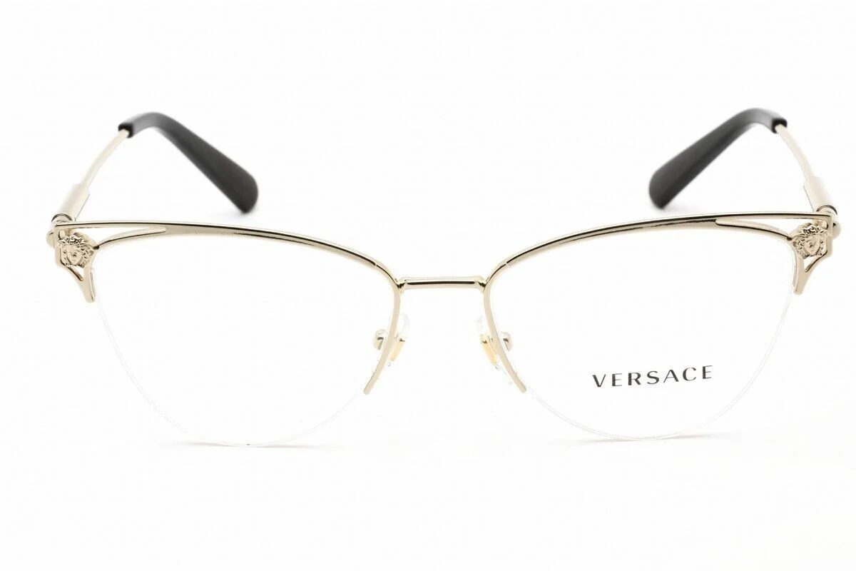 Versace Eyeglasses VE1280 1252 53mm Pale Gold / Demo Lens 2