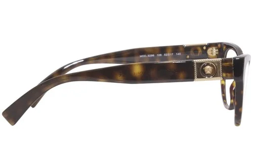 Versace Eyeglasses VE3296 108 52mm Havana / Demo Lens 3