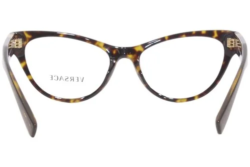 Versace Eyeglasses VE3296 108 52mm Havana / Demo Lens 4