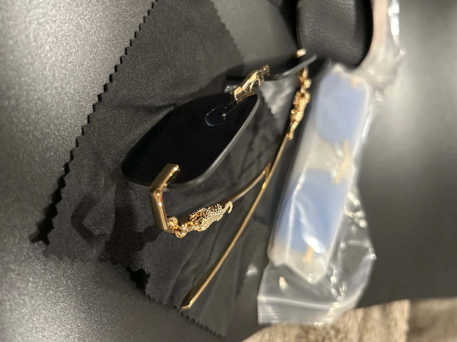 versace gold frame glasses men