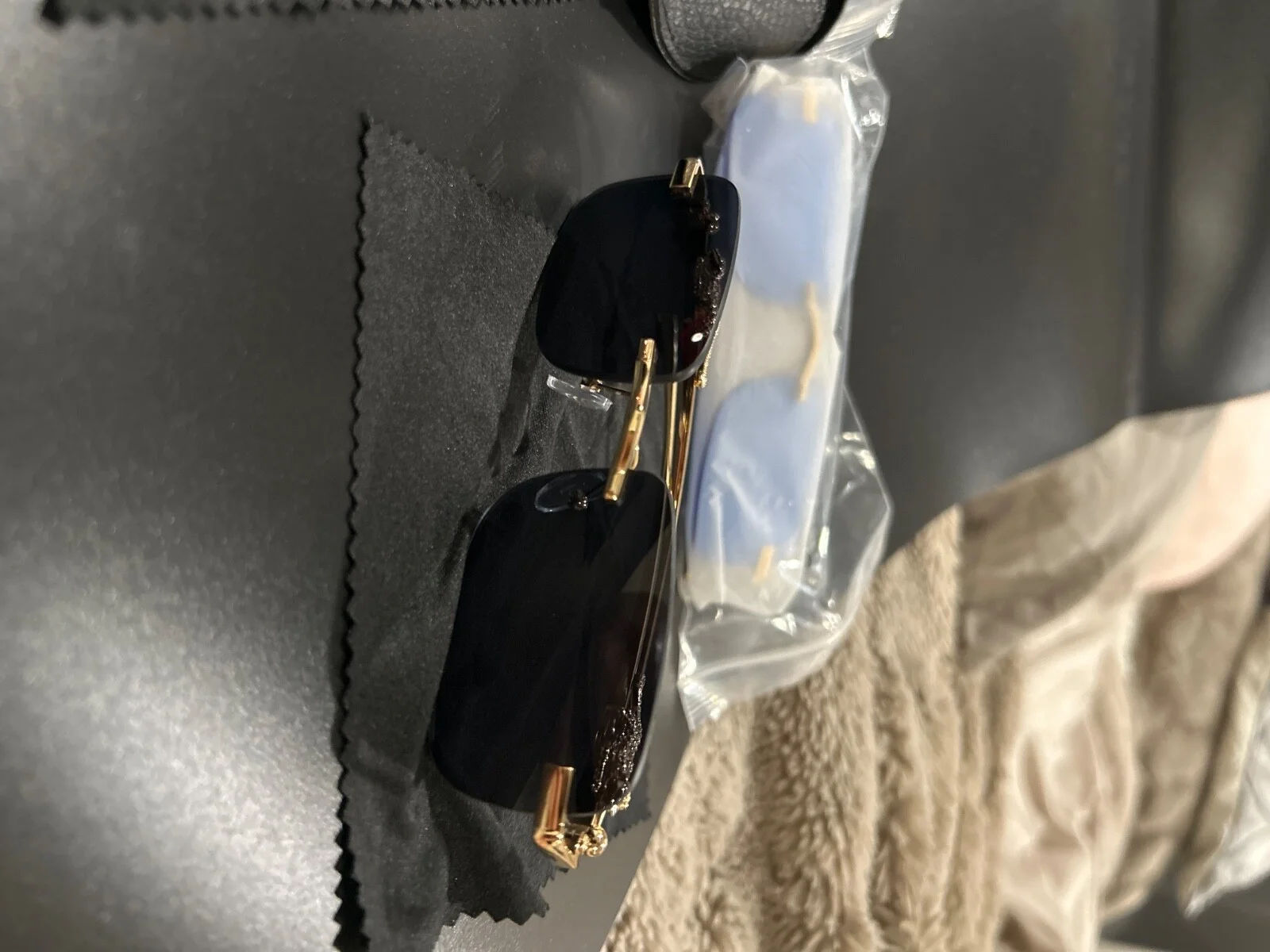 versace gold frame glasses men 2