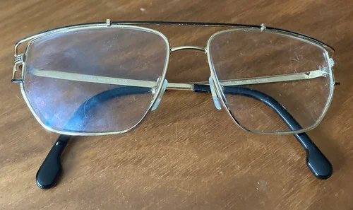 Versace Metal Hexagonal Frame - Authentic Eyeglasses mod. 1257 55-15 140
