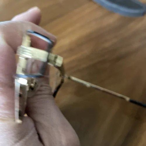 Versace Metal Hexagonal Frame - Authentic Eyeglasses mod. 1257 55-15 140 4