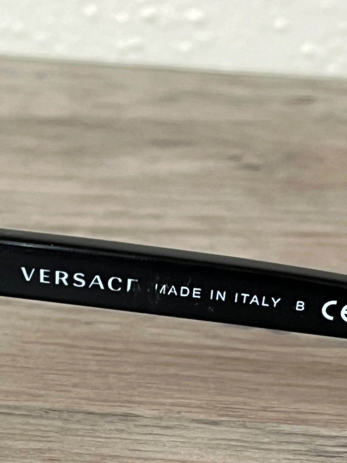 Versace MOD 3190 GB1 Eyeglasses Glasses Polished Black w/Gold Stud 52-16-140 4