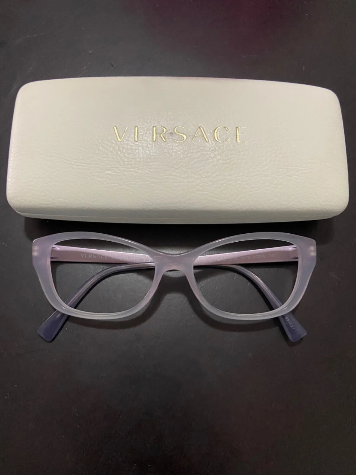 Versace MOD 3236 Women’s Eyeglasses Discontinued 52-16 Opal Lilac