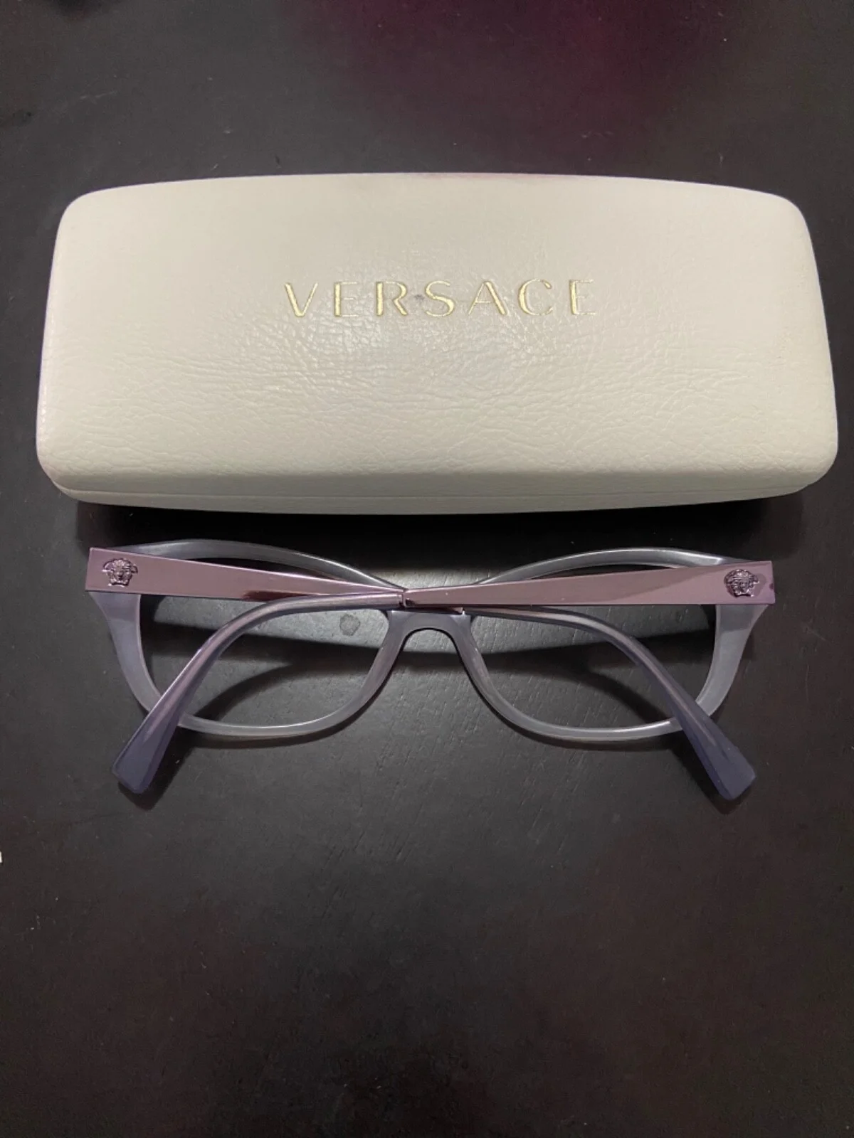 Versace MOD 3236 Women’s Eyeglasses Discontinued 52-16 Opal Lilac 2