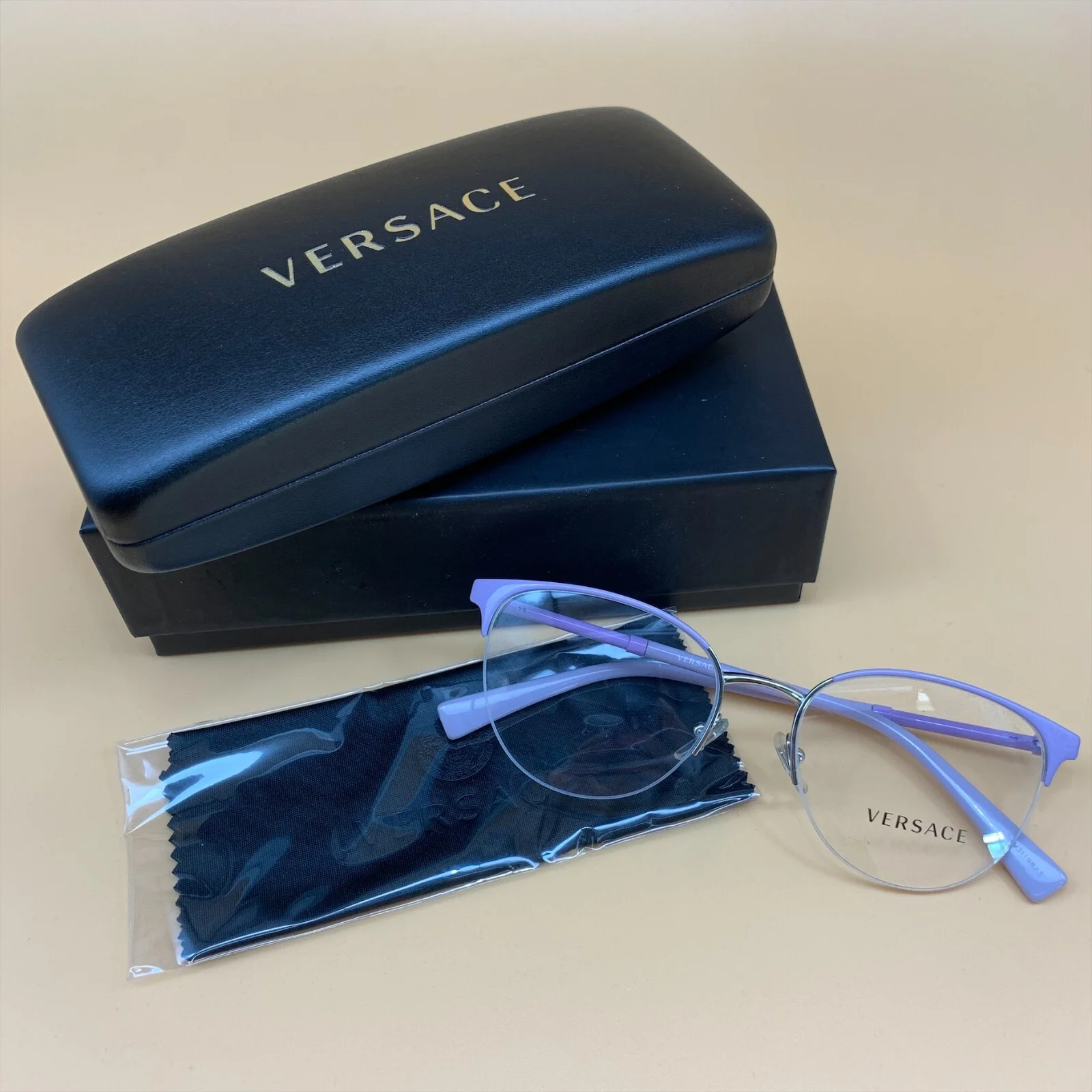 Versace VE 1247 1000 52mm Women 2