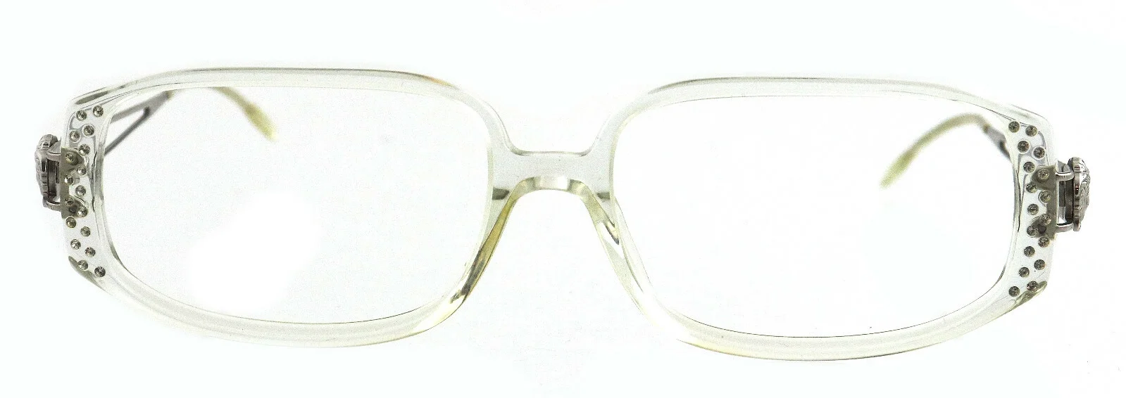 VERSACE VE 3016-B 148 56mm Clear Transparent Eyeglasses Frames Only Italy 2