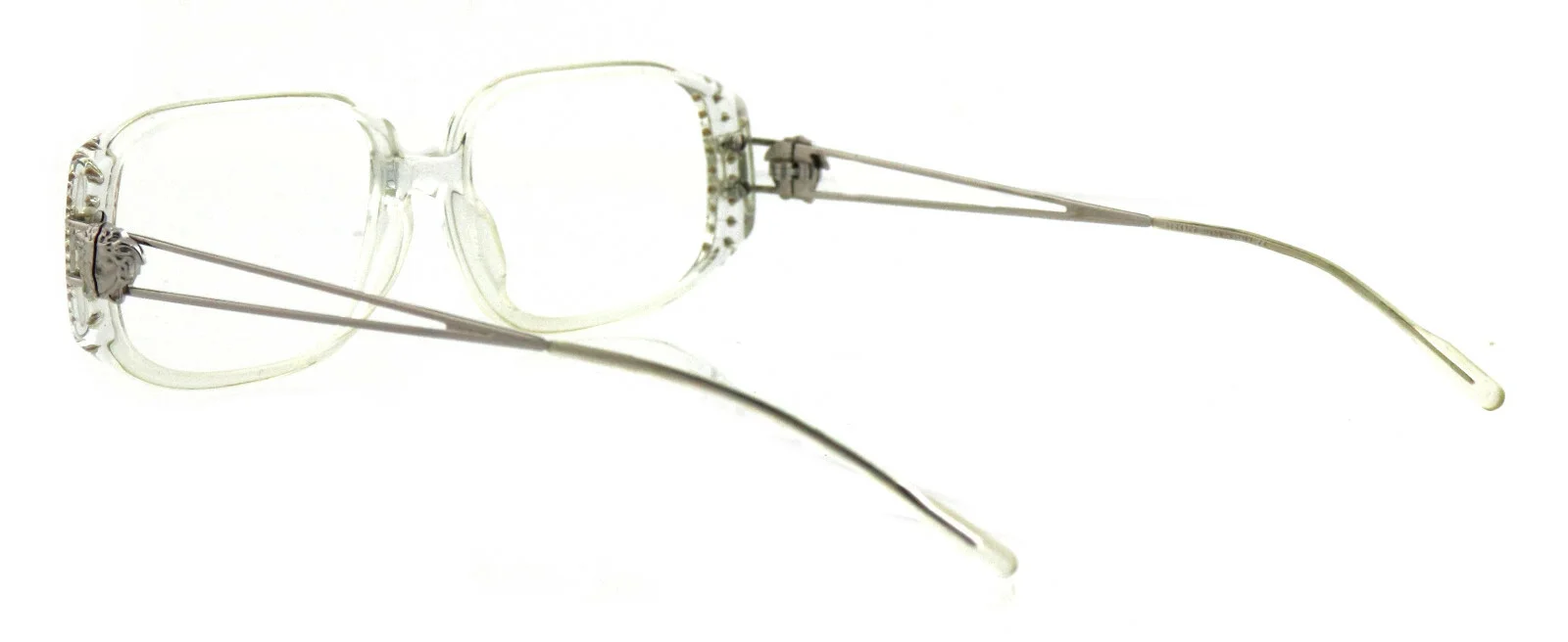 VERSACE VE 3016-B 148 56mm Clear Transparent Eyeglasses Frames Only Italy 4
