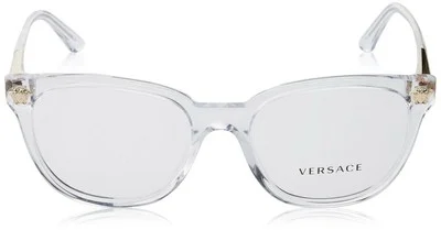 Versace VE 3242A 148 Transparent Plastic Round Eyeglasses 54mm 2