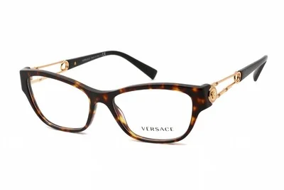 VERSACE VE 3288 108 Eyeglasses Dark Havana Frame 54mm