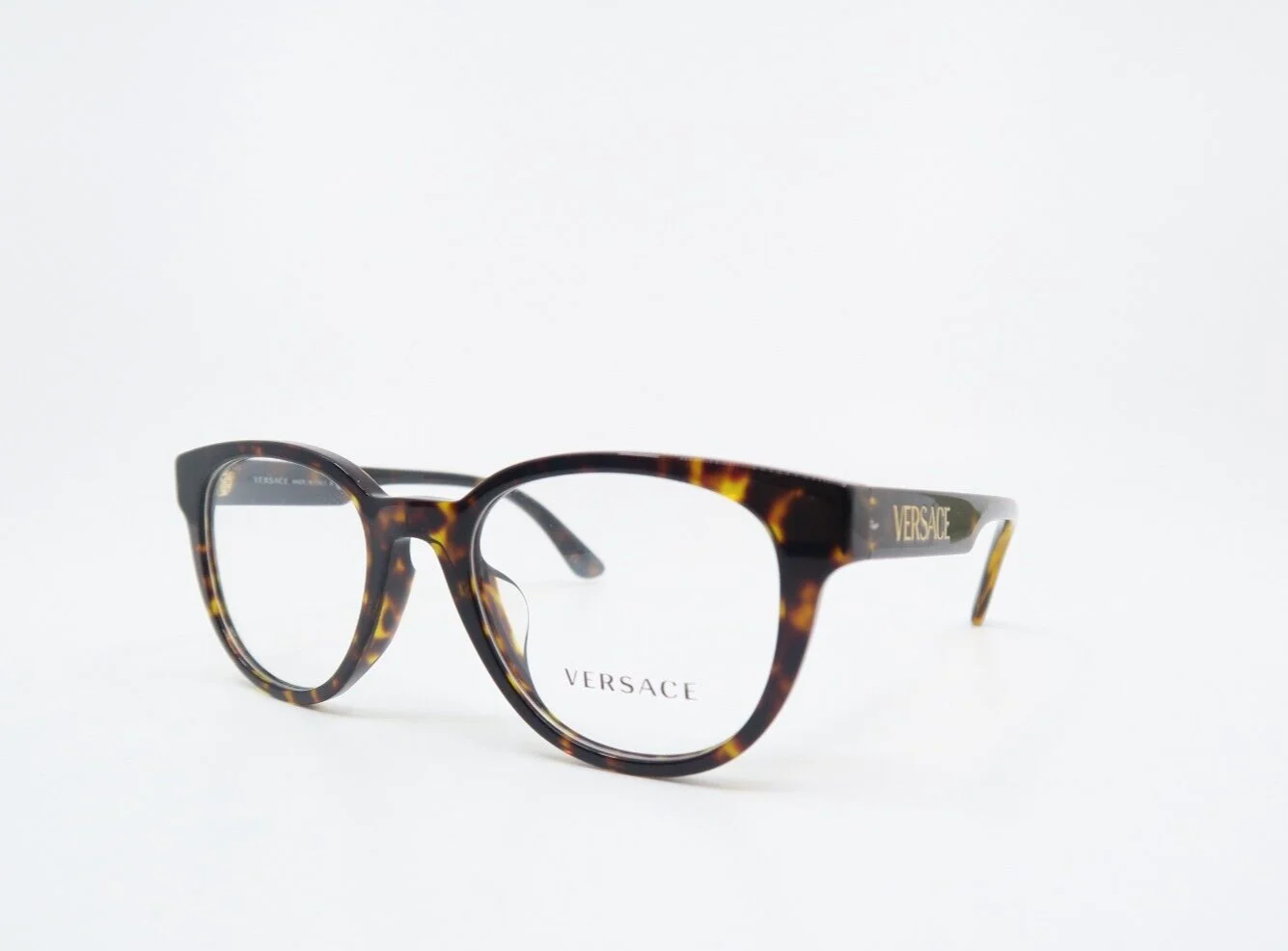 Versace VE 3317-F 108 51mm Brown Tortoise Asian Fit New Unisex Eyeglasses Frames 4