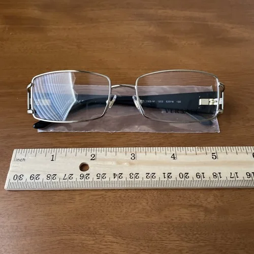 Versace VE1163M 1252 Women Eyeglasses - Pale Gold 50mm Frames Only 2