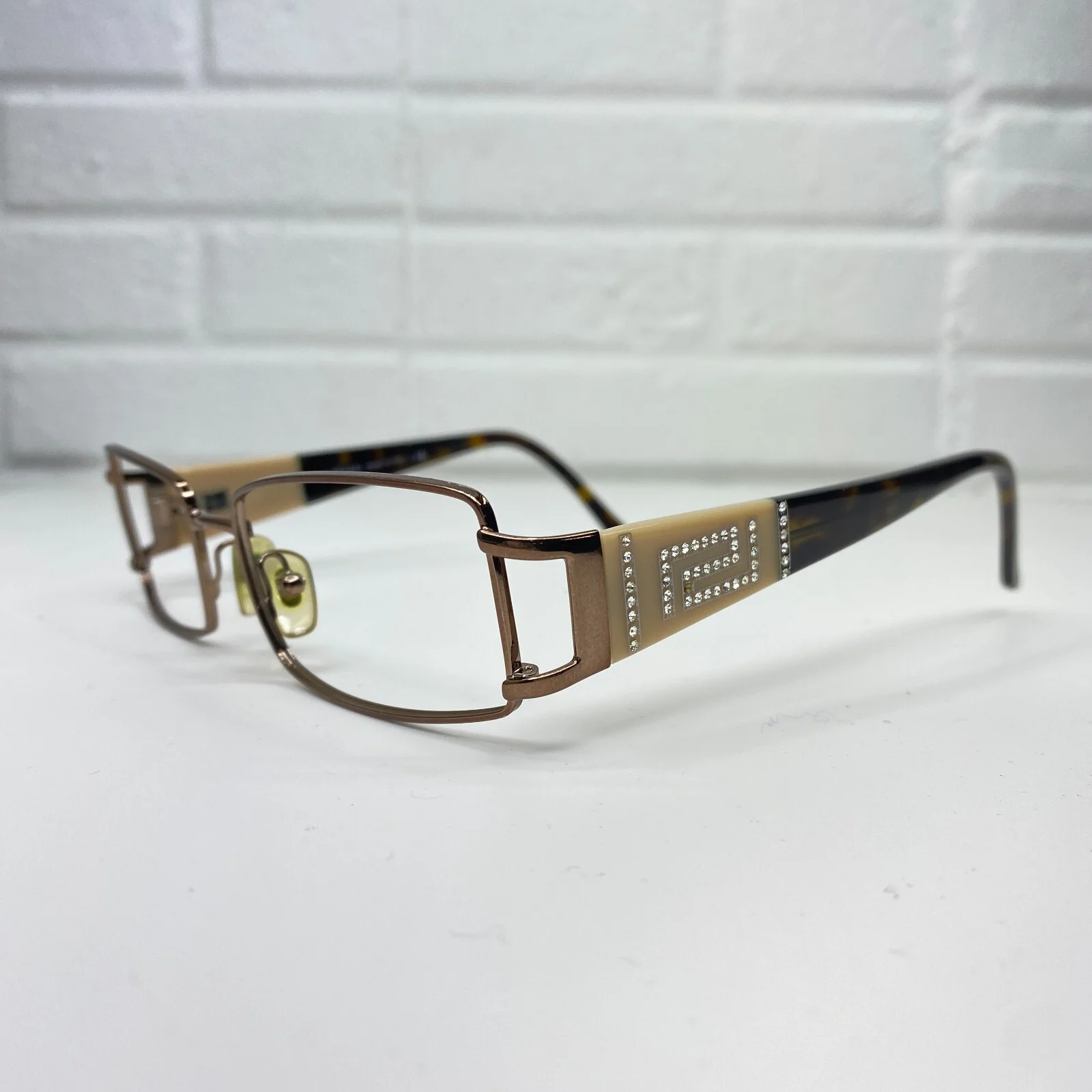 Versace VE1163M Eyeglasses Frames Womens Brown 1252 52-16-130 19102 2