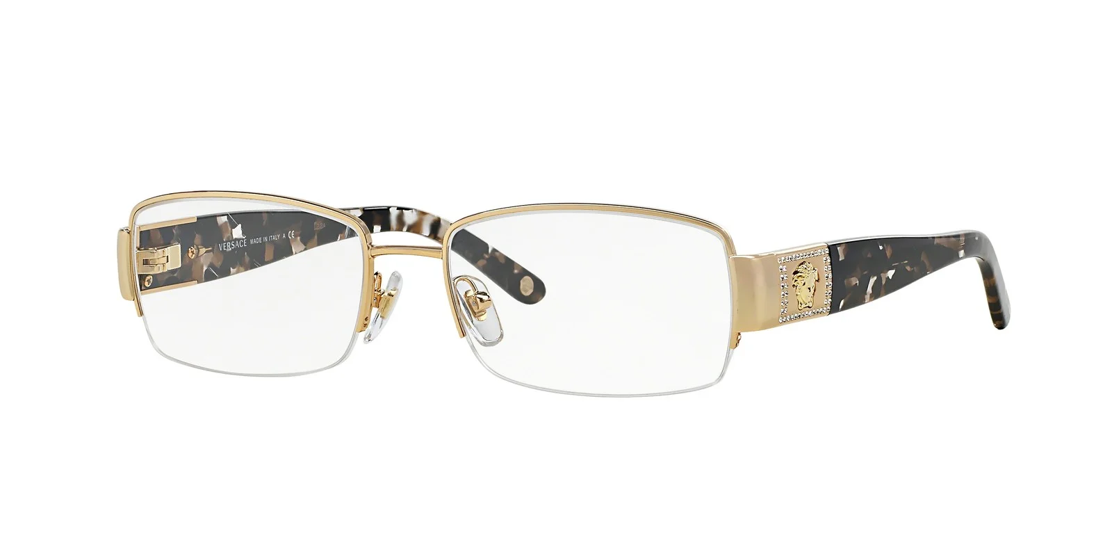 VERSACE VE1175B 1002 Gold Demo Lens 53 mm Women 2