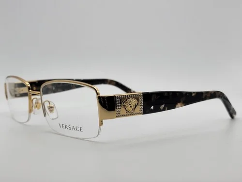 Versace VE1175B 1002 Womens Gold Eyeglass Frames 53-17-135 3