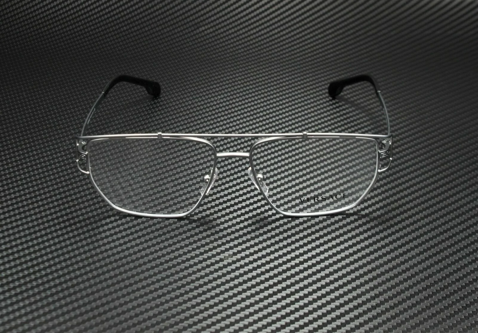 Versace VE1257 1351 Matte Gunmetal Demo Lens Men 2