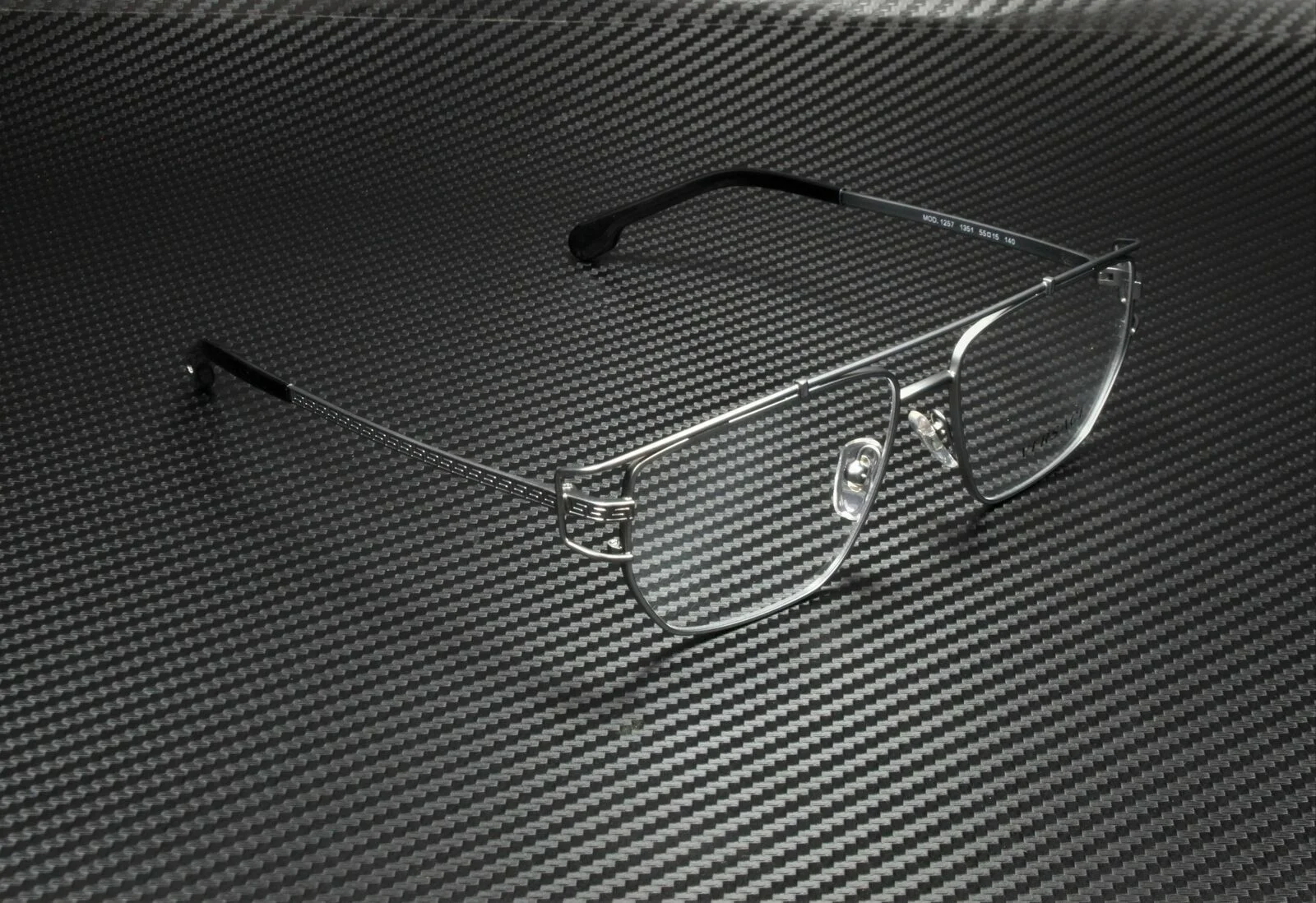 Versace VE1257 1351 Matte Gunmetal Demo Lens Men 3