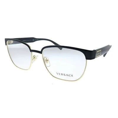 Versace VE1264 1436 Matte Black Gold Metal Men