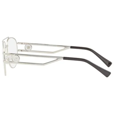 Versace VE1269 1000 Mens Silver Eyeglass Frames 55-16-140 3