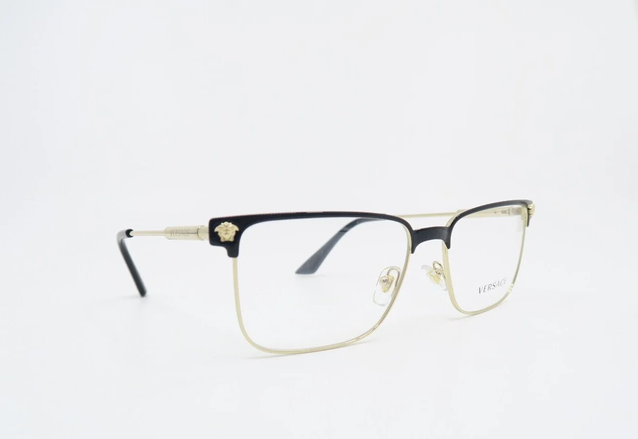 Versace VE1276 1371 55mm Black & Gold New Men 3