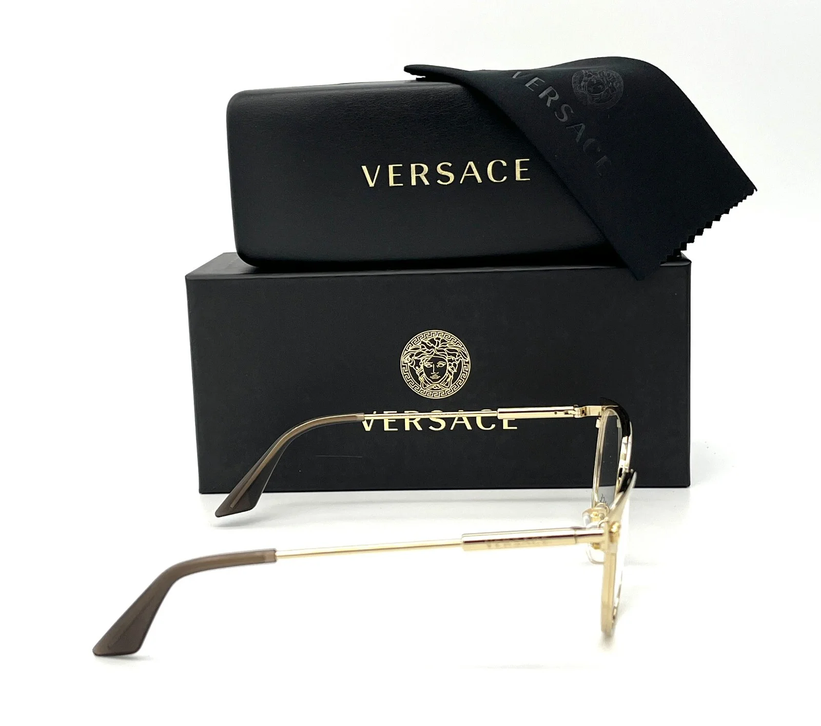 VERSACE VE1277 1252 Pale Gold / Demo Lens 54mm Eyeglasses 4