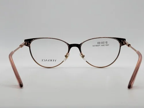 Versace VE1277 1412 Womens Rose Gold Eyeglass Frames 54-17-140 4