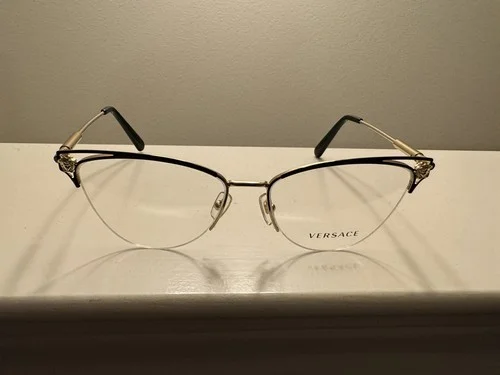 Versace VE1280 1433 Womens Gold Eyeglass Frames 53-16-145 3