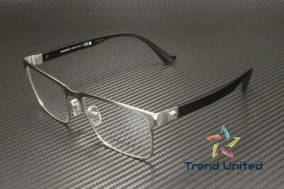 VERSACE VE1285 1001 Gunmetal Demo Lens 56 mm Men