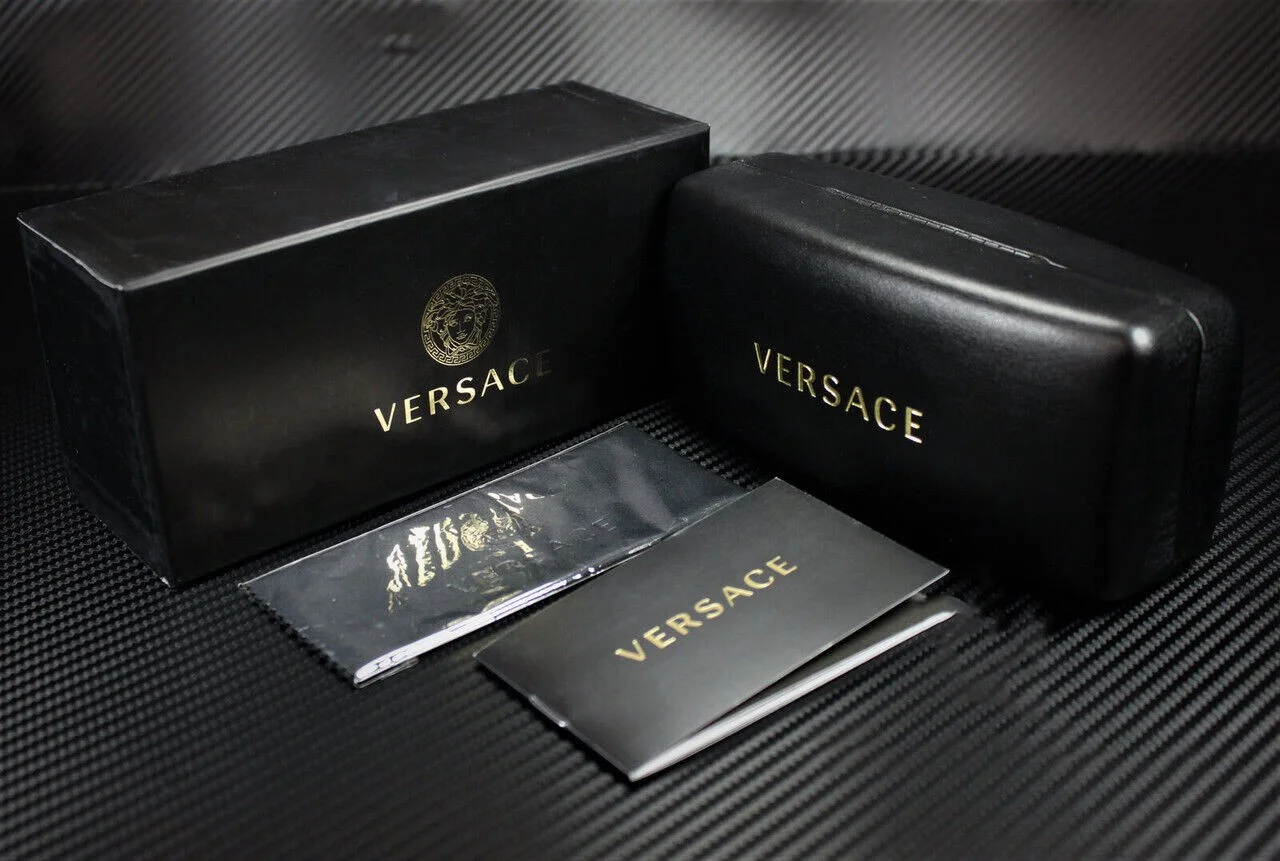 VERSACE VE1285 1443 Black Gold Men 2