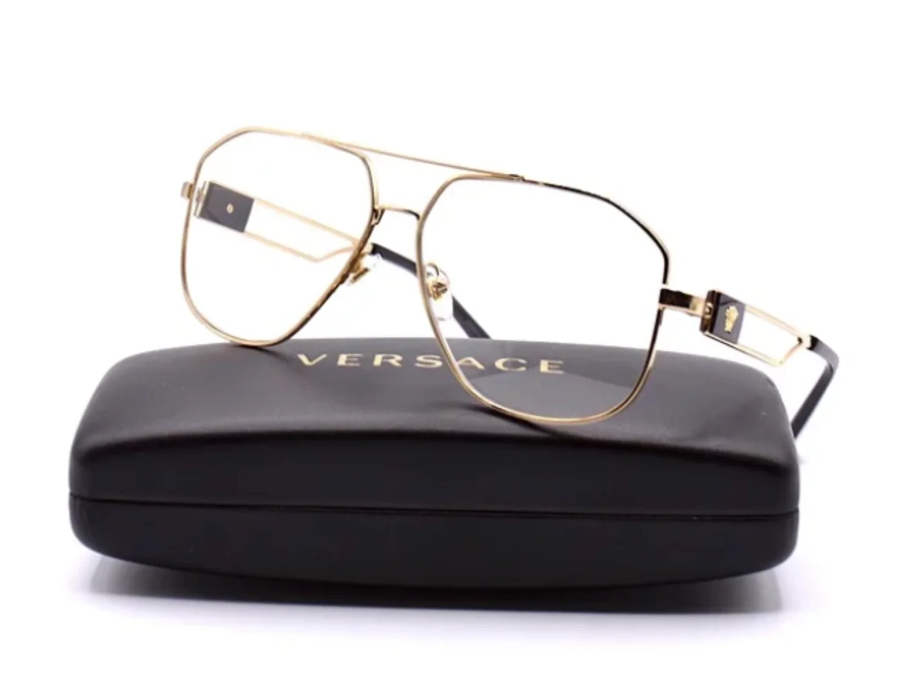 VERSACE VE1287 1002 Shiny Gold Men 2