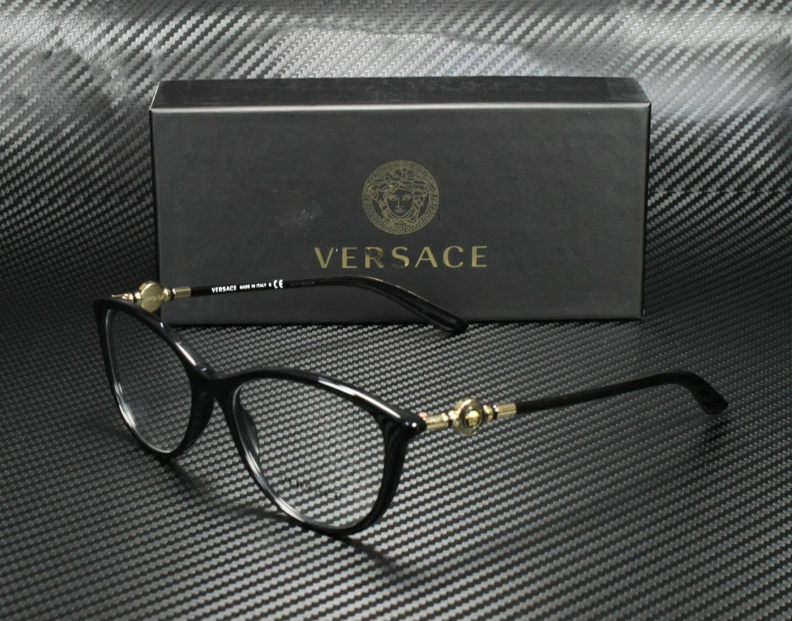 VERSACE VE3175 GB1 Black Demo Lens 54 mm Women