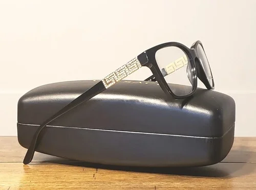 Versace VE3192B GB1 Black Gold Demo Lens Women 2