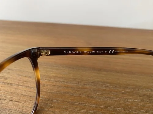 Versace VE3256 5264 Havana Round Full Rim Women 3