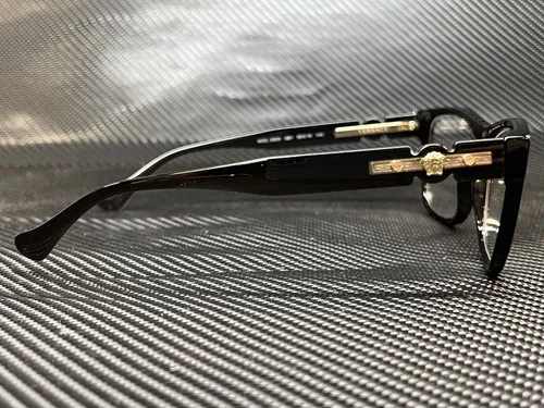 VERSACE VE3303 GB1 Black Rectangle 55 mm Men 2
