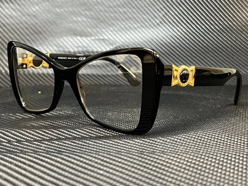 VERSACE VE3312 GB1 Black Butterfly 53 mm Women