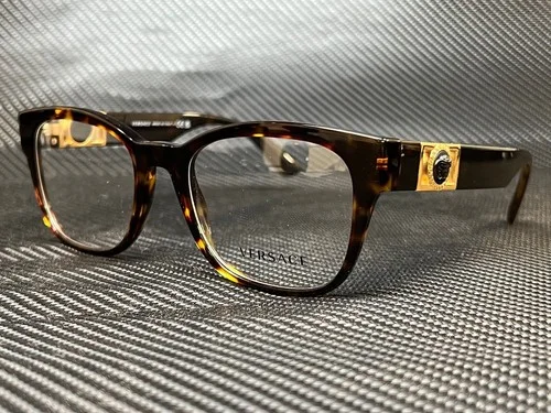 VERSACE VE3314 108 Havana Pillow 54 mm Men