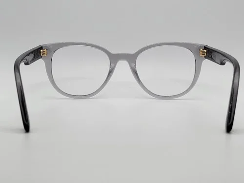 Versace VE3317 593 Mens Trans Grey Eyeglass Frames 49-20-145 4