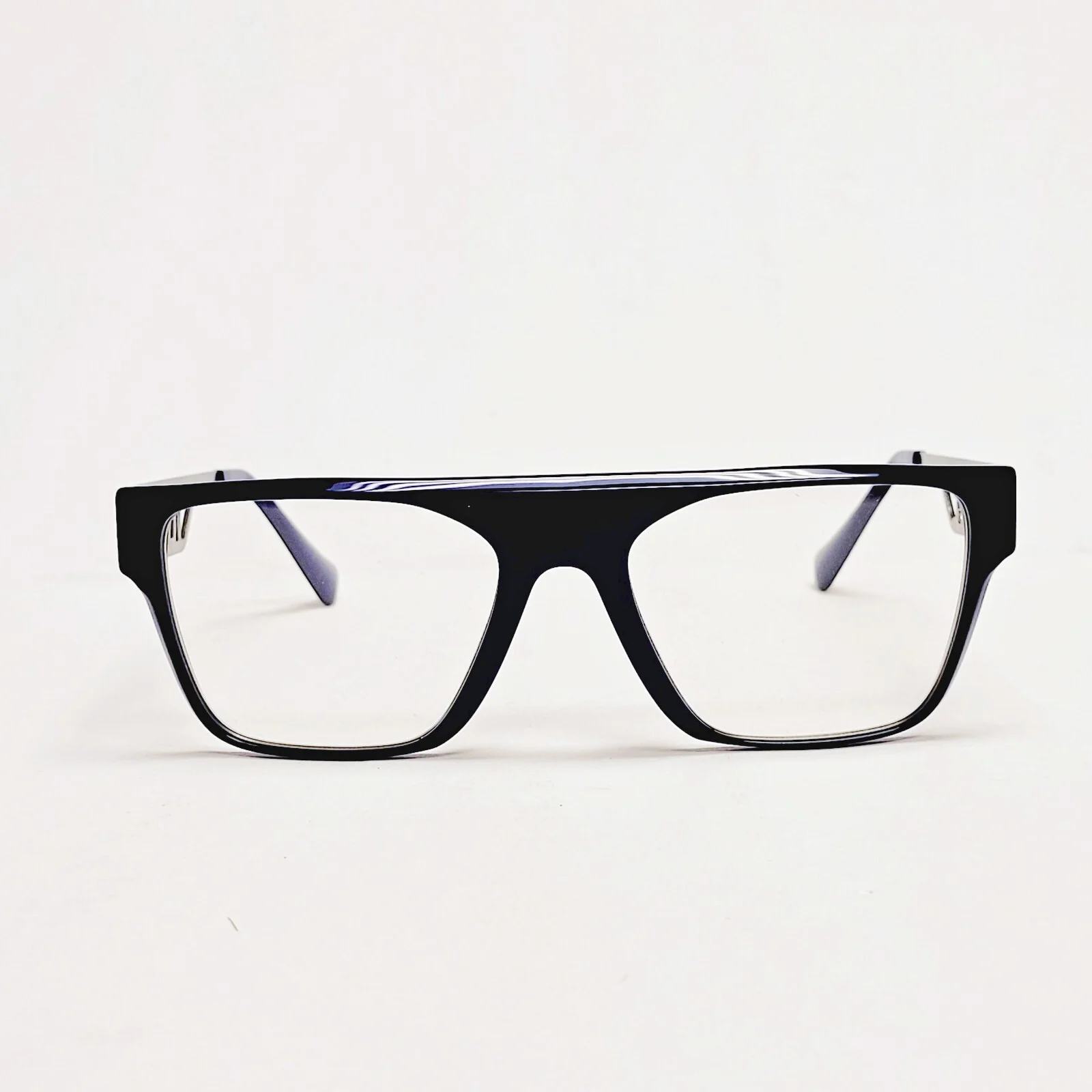 Versace VE3326U Eyeglass Frames Full Rim Designer Eyewear Blue Silver 55-19 145 3