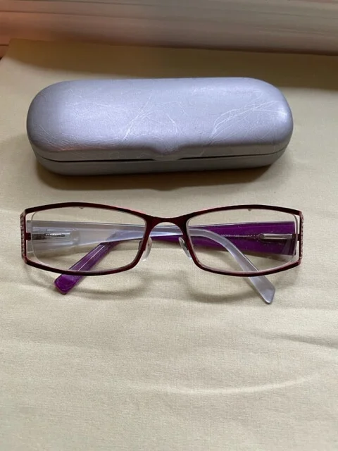 Versus by Versace Eyeglasses Frame MOD 8046 558 51-16-130 Red/Purple