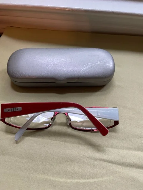 Versus by Versace Eyeglasses Frame MOD 8046 558 51-16-130 Red/Purple 2